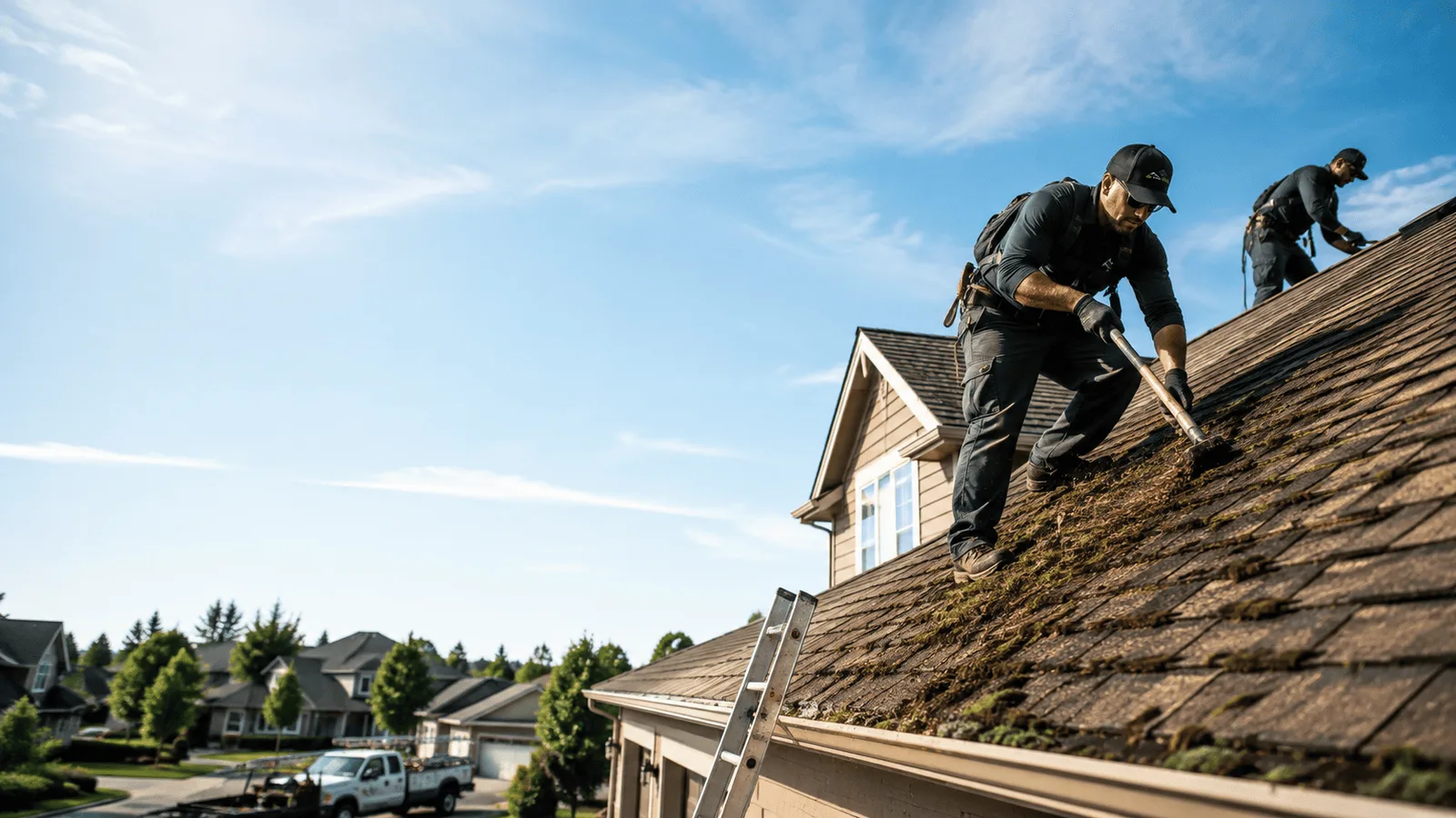 Roof Moss Removal in Nixa, MO near me